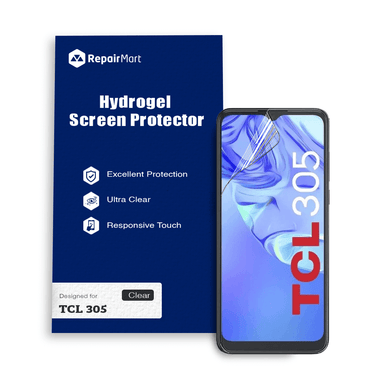 TCL 305 Compatible Premium Hydrogel Screen Protector With Full Coverage Ultra HD